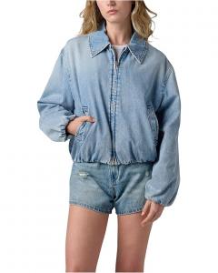 Женская джинсовая куртка-бомбер Blank NYC Bottomless Brunch, Blue