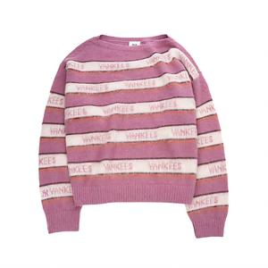 Свитер New York Yankees женский MLB, темно-розовый