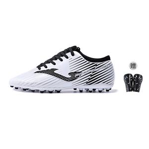 Joma Футбольные бутсы FG Rubber с длинными шипами, противоскользящие, износостойкие, унисекс, черные, цвет Black