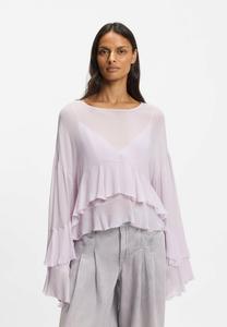 Блуза BOSS Blouse, Light Purple Three/Purple