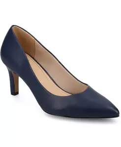 Женские туфли-лодочки Scylee с острым носом Journee Collection, синий