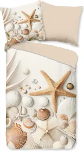 Пододеяльник Good Morning 155x220 + 1* 80x80 см - Пляж/морская звезда Muller Textil