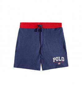 Хлопковые шорты Polo Ralph Lauren Kids, Spring Navy