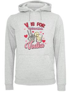 Свитер F4NT4STIC Anti Valentinstag V is for Vodka, Grey