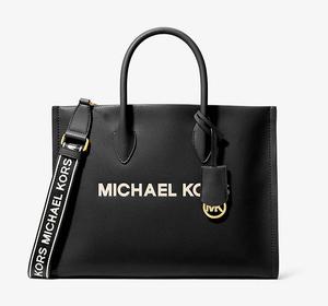Сумка Michael Kors Mirella Medium Pebbled Leather, черный