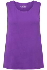 Футболка Ulla Popken Strick Top, фиолетовый