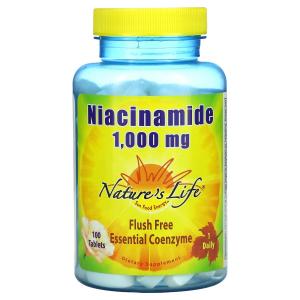 Ниацинамид Nature's Life, 100 таблеток