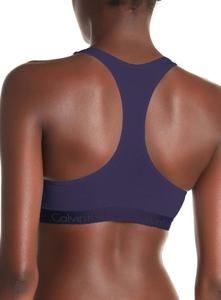 Женский бюстгальтер-борцовка Calvin Klein Modal Radiant, Airforceblue(Qp1097-417)/White