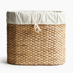 Соломенная корзина для белья H&M, Бежевый