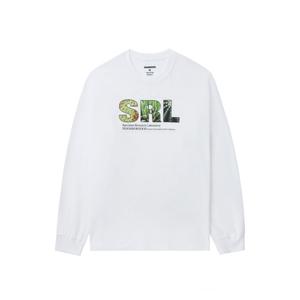 Лонгслив с принтом srl logo NEIGHBORHOOD, белый