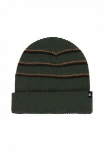 Шапка Quiksilver Beanie, Green Beige Black/Green