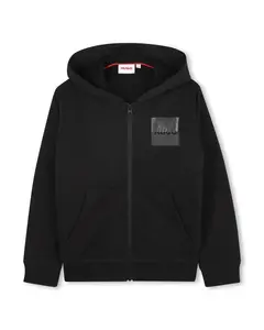 Детский свитер с длинным рукавом Hugo, черный