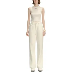 KARL LAGERFELD / Karl Lagerfeld Jeans Женские джинсы белого цвета KARL LAGERFELD Jeans