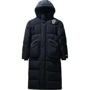 ANTA Баскетбольная коллекция пуховик унисекс базовый черный, Basic Black