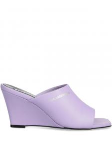Мюли с логотипом Karl Lagerfeld, фиолетовый