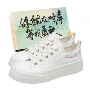 JimiXiong Низкие парусиновые туфли женские