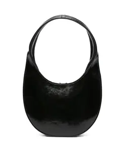 Черная сумка в форме полумесяца. Coperni, черный