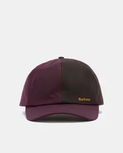 Кепка из вощеного хлопка Barbour, коричневый