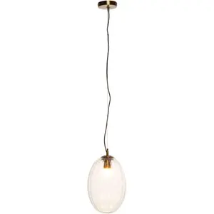 Подвесной светильник Virgina E27 1 шт. высококачественный, необычный, ручной работы Kayoom, прозрачный