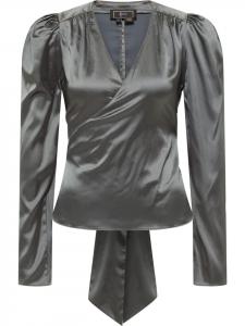 Женская блузка серого цвета faina
