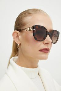 Солнцезащитные очки Michael Kors, коричневый