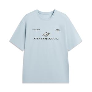 Футболка Li-Ning Sports Life Collection мужская, celestial синий