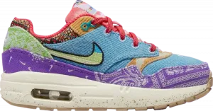 Кроссовки Nike Concepts x Air Max 1 SP PS 'Far Out', многоцветный