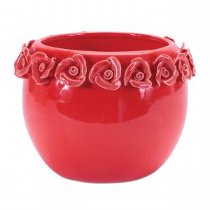 Ваза-бутон Melrose International Storeware с цветочным акцентом, 2 штуки, розовый