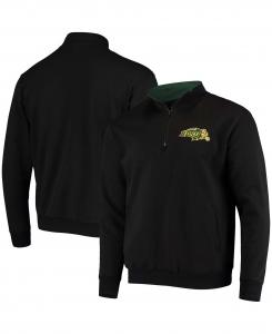 Мужская черная куртка ndsu bison tortugas logo с молнией на четверть Colosseum, черный