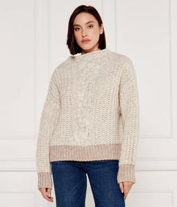 Свитер женский Liu Jo вязаный, бежевый