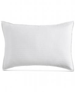 Уютная хлопковая наволочка в полоску, стандартный размер. DKNY, White