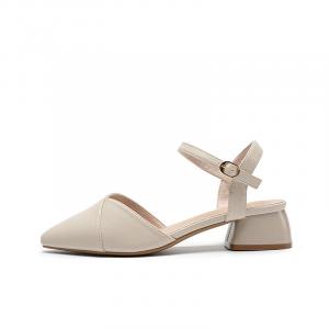 Туфли женские на высоком каблуке Zhr, бежевый