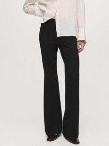 Леггинсы Delfi с рельефными швами Mango, Black