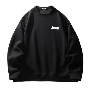 Унисекс свитшот Jeep, черный