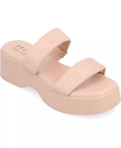 Женские босоножки Veradie на платформе Journee Collection, розовый