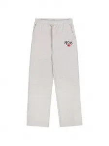 Спортивные штаны с логотипом Sporty & Rich, серый