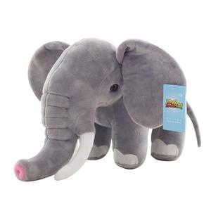 Плюшевая кукла Elephant Dolls высота 35см/45см/60см WOWOCHENG, серый