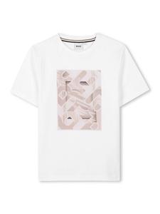 Футболка обычного кроя J52036 D Boss, белый