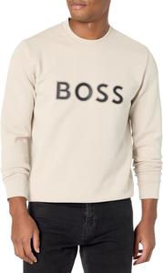 Толстовка с логотипом BOSS, Light Navajo Cream