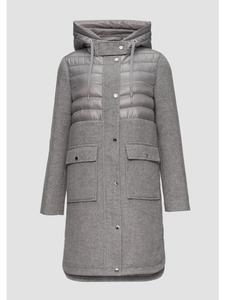 Пальто для улицы в цвете 9400_серый в крапинку s.Oliver