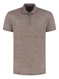 Рубашка поло с короткими рукавами Fedeli, коричневый