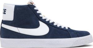 Кроссовки Nike Zoom Blazer Mid SB 'Navy', синий