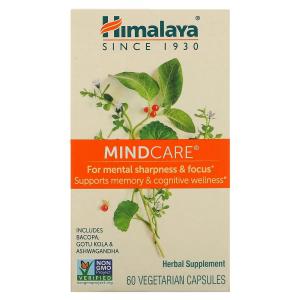 Добавка Himalaya MindCare, 60 вегетарианских капсул