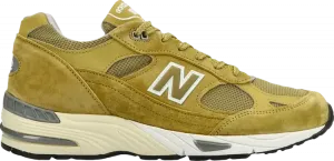 Кроссовки New Balance 991 Made in England 'Green Moss', зеленый