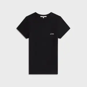 Футболка Lisa for Kith Women Sage Shrunken Lace, черный