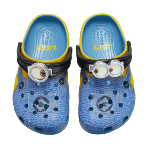 Сабо для маленьких детей Crocs Classic x Minions, синий