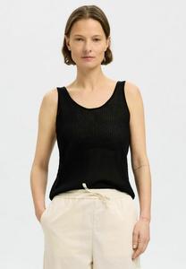 Топ Selected Femme ÄRMELLOSES, Black