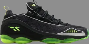 Кроссовки atmos x dmx run 10 'black neon yellow' Reebok, черный
