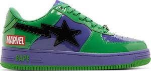 Кроссовки Marvel x Bapesta Hulk, зеленый