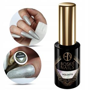 гибридный лак для ногтей BOSKA NAILS Cosmic Glow Holovita #492